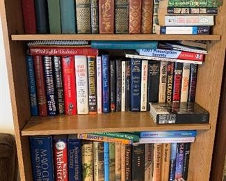 Books and book shelf