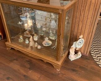Small curio cabinet