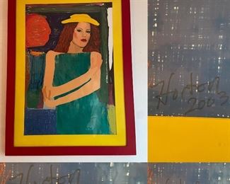 Large Signed Horton 2003 Art 