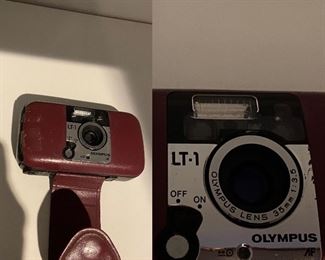 Olympus Lt-1 Camera in Fitted Leather Case