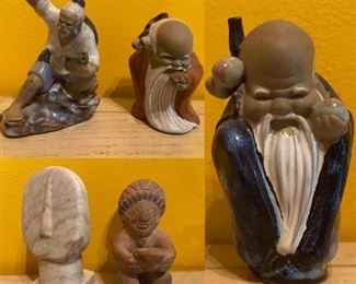 Small Mud Men
Small Marble Statue 
Small Terracotta Statue 