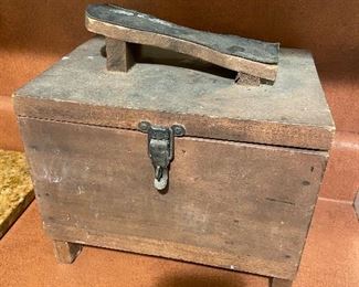 Vintage Shoe Shine Box