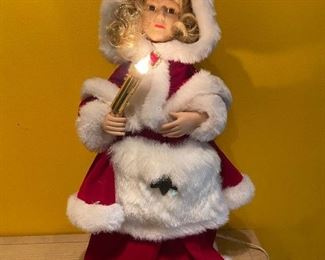 2’ Tall Animated Christmas Doll