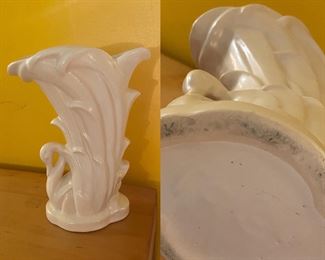 Vintage McCoy Pottery Swan Vase