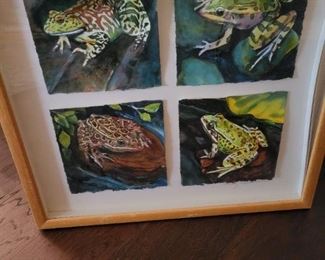 Frogs.  Because I love reptiles.  Umm, no.