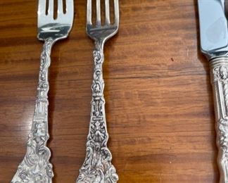 Sterling Flatware Set