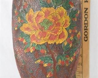 Hand painted vase
