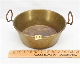 Brass pan