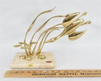 Brass desk decor