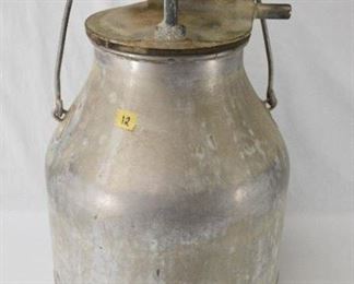 Milking canister