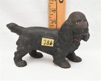 Cast iron dog