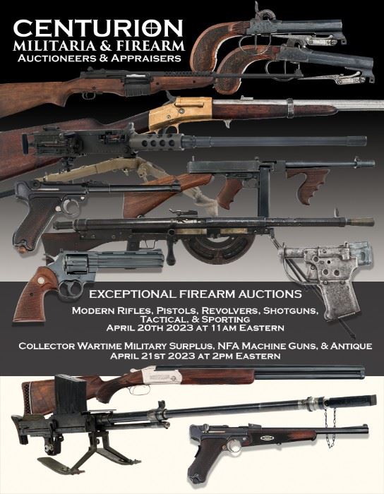 Exceptional Firearm Auction Military Machine Gun Modern Tactical Antique Sporting 423 WM