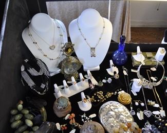 A fabulous collection of Fine jewelry priced at Bargains basement levels.  All jewelry sales are fully guaranteed to be "as described" and real values or your money refunded.