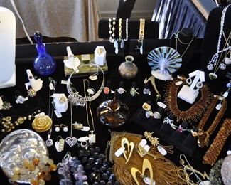 A fabulous collection of Fine jewelry priced at Bargains basement levels.  All jewelry sales are fully guaranteed to be "as described" and real values or your money refunded.