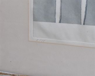 numbered Litho by Leonard Edmondson