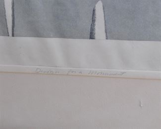 numbered Litho by Leonard Edmondson