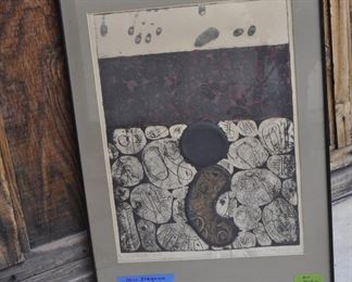 numbered Litho by Shiro Ikegawa