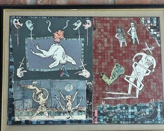 Original Watercolor by Ralph Dee Corners