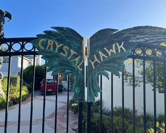 The gateway to the Crystal Hawk residence.