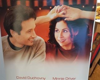 Numerous movie posters