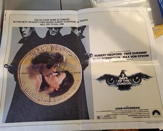 3 Days of the Condor - window poster