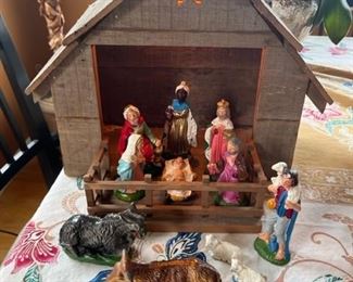 1954 Nativity from Italy