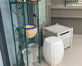 garden and patio items