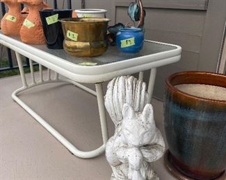 Cement Squirrel , planters