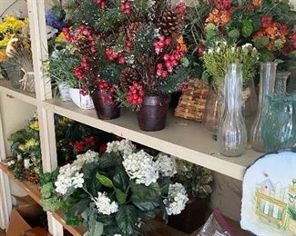 silk flower arrangements by the box load