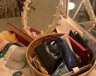 Vintage vanity items