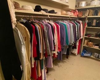 Vintage clothing and hats