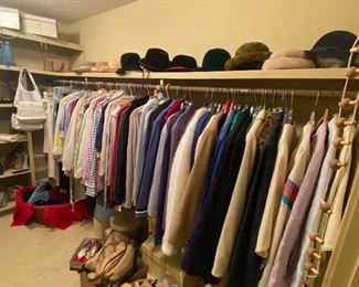 Vintage clothing and hats