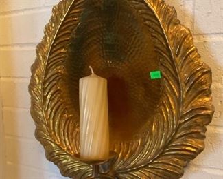 Vintage Hollywood Regency Style Candleholder - Made in Italy