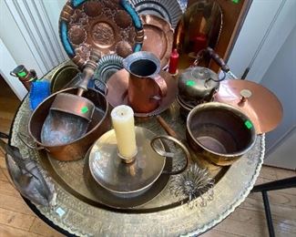 Vintage Brass, Copper and more