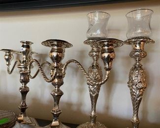 Sterling Silver candlesticks