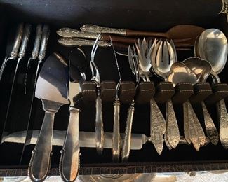 Antique Sterling Serving ware set