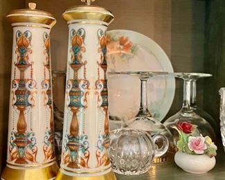 1970s Lenox Danish style salt & pepper