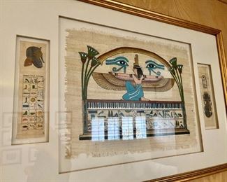 Egyptian papyrus souvenir 1980s/90s