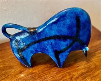 Circa 1970 Bitossi Gambone bull
