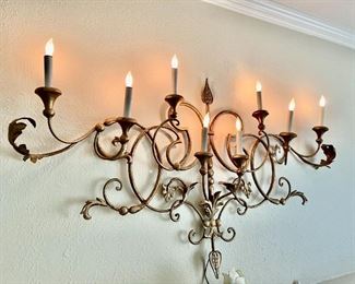 Beautiful and quite large 1960s electric candelabra...