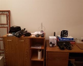 cameras, photo supplies, office furniture, office supplies