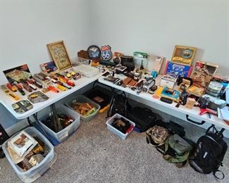 Model Trains, Vintage Games, and Collectibles.