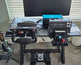 Neat Flight Simulator Setup!