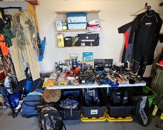 Camping And Dive Gear