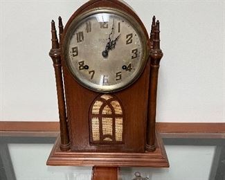 1940s Ingraham walnut clock