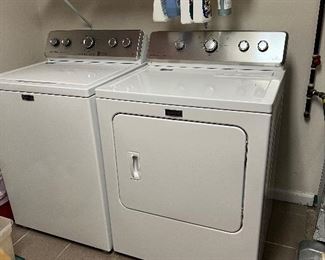 Maytag Washer and dryer