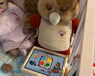 Teddy Ruxpin talking bear