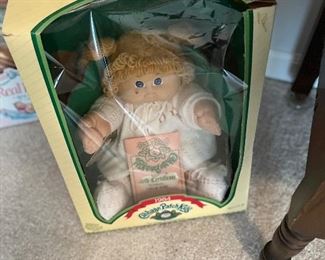 Cabbage patch doll in box