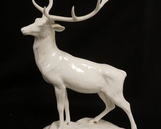 1032	NORITAKE LARGE CHINA STAG FIGURE, APPROXIMATELY 15 IN HIGH
