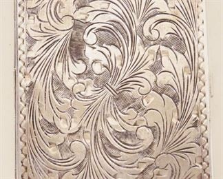 1053	VICTORIAN 835 SILVER TRIPLE MINIATURE FRAME, 1.379 OZT
